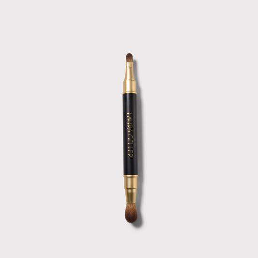 Dual-Ended Retractable Lip + Eyeshadow Brush